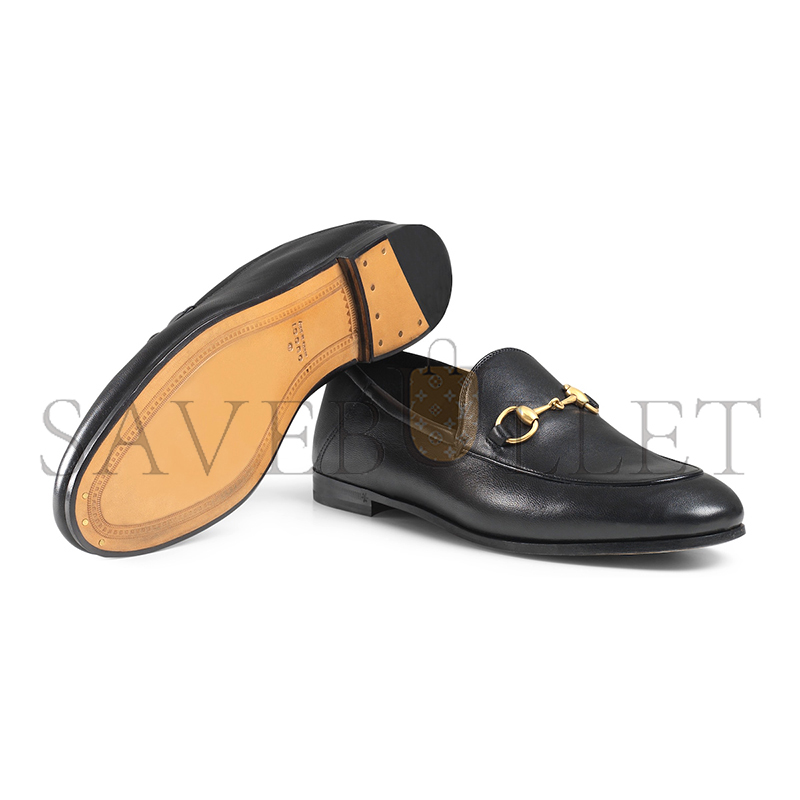 G*u*i leather horsebit loafers 414998